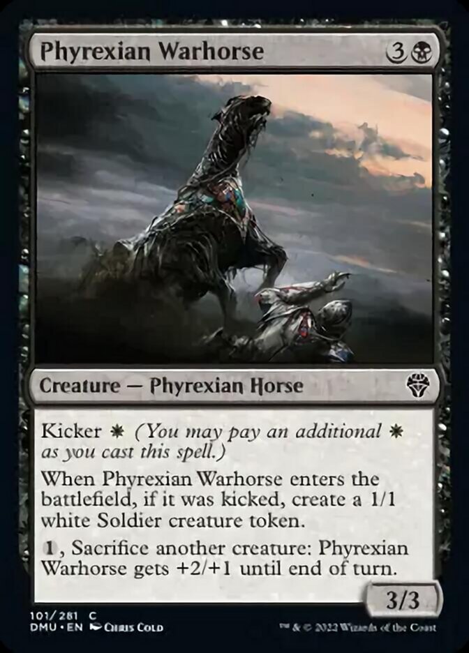 Phyrexian Warhorse [Dominaria United] | Black Swamp Games