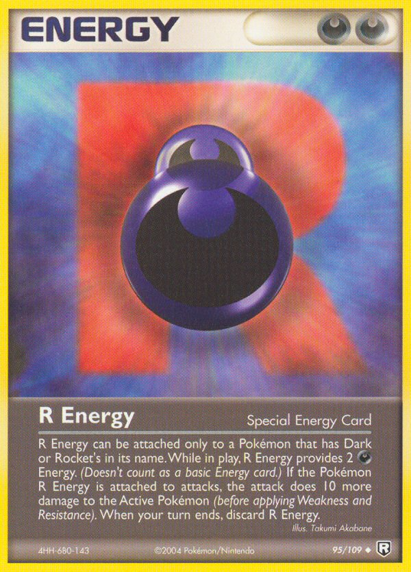 R Energy (95/109) [EX: Team Rocket Returns] | Black Swamp Games