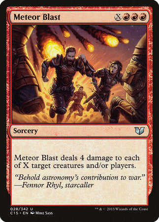 Meteor Blast [Commander 2015] | Black Swamp Games