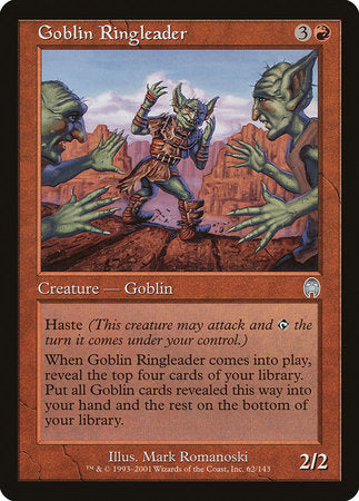 Goblin Ringleader [Apocalypse] | Black Swamp Games