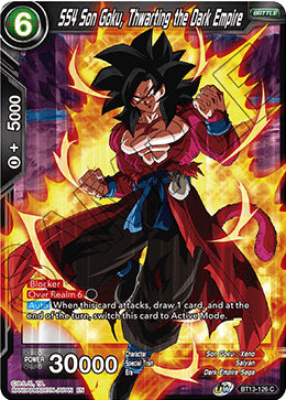 SS4 Son Goku, Thwarting the Dark Empire (Common) [BT13-126] | Black Swamp Games