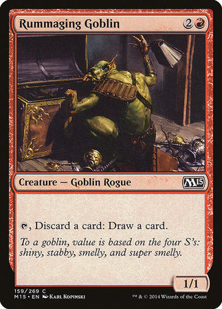 Rummaging Goblin [Magic 2015] | Black Swamp Games