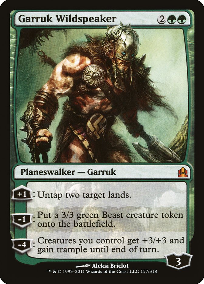 Garruk Wildspeaker [Commander 2011] | Black Swamp Games