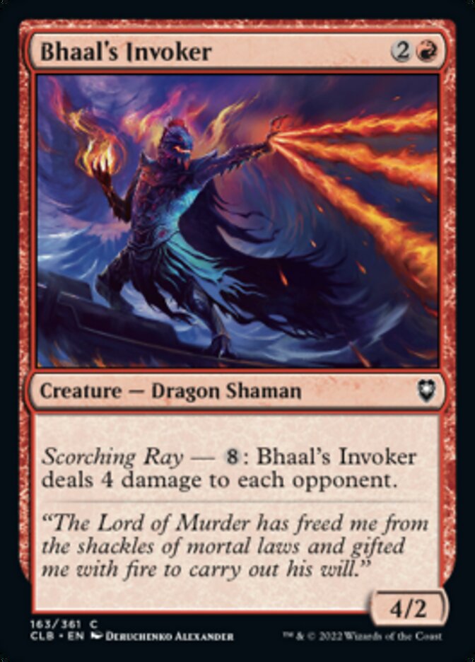 Bhaal's Invoker [Commander Legends: Battle for Baldur's Gate] | Black Swamp Games
