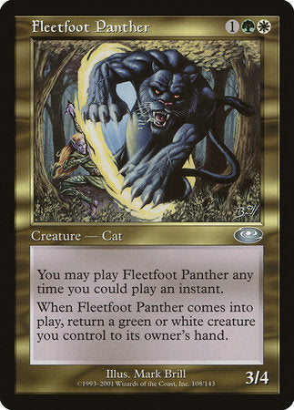 Fleetfoot Panther [Planeshift] | Black Swamp Games