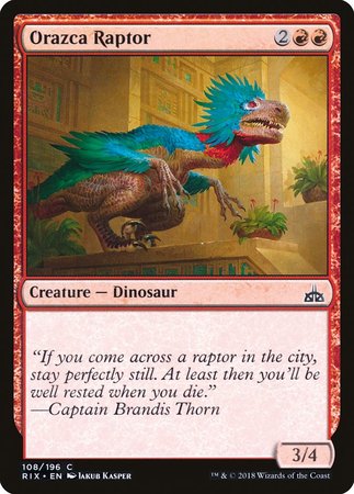 Orazca Raptor [Rivals of Ixalan] | Black Swamp Games