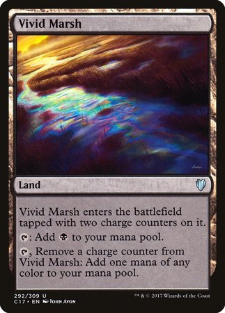Vivid Marsh [Commander 2017] | Black Swamp Games
