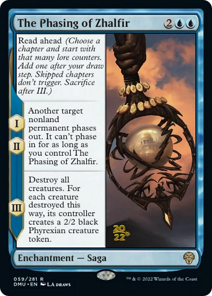 The Phasing of Zhalfir [Dominaria United Prerelease Promos] | Black Swamp Games