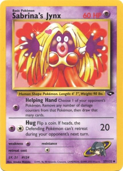 Sabrina's Jynx (57/132) [Gym Challenge Unlimited] | Black Swamp Games