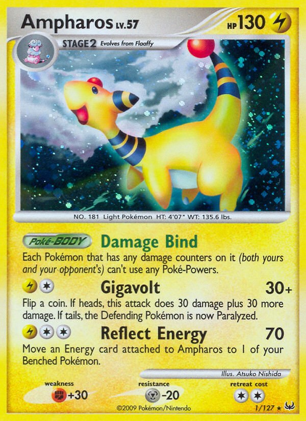 Ampharos (1/127) [Platinum: Base Set] | Black Swamp Games