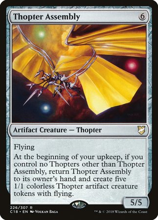 Thopter Assembly [Commander 2018] | Black Swamp Games