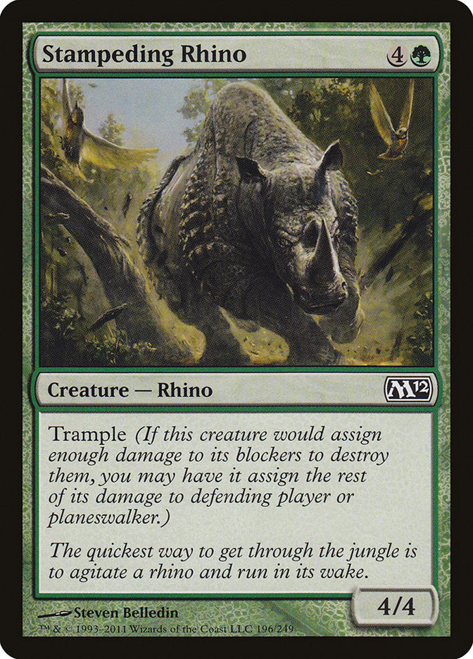 Stampeding Rhino [Magic 2012] | Black Swamp Games