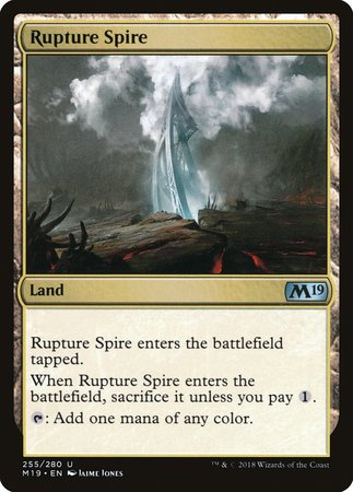 Rupture Spire [Core Set 2019] | Black Swamp Games