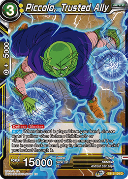 Piccolo, Trusted Ally (Common) [BT13-104] | Black Swamp Games