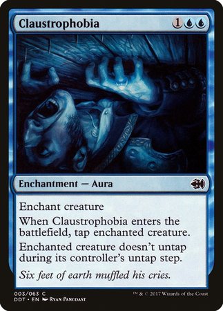 Claustrophobia [Duel Decks: Merfolk vs. Goblins] | Black Swamp Games