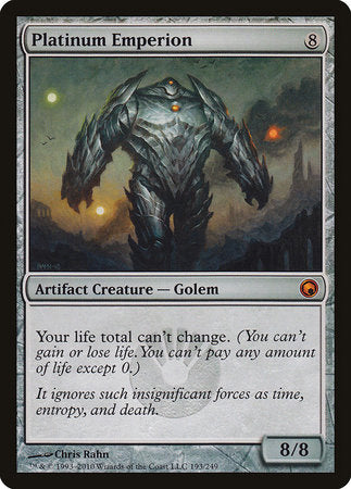 Platinum Emperion [Scars of Mirrodin] | Black Swamp Games