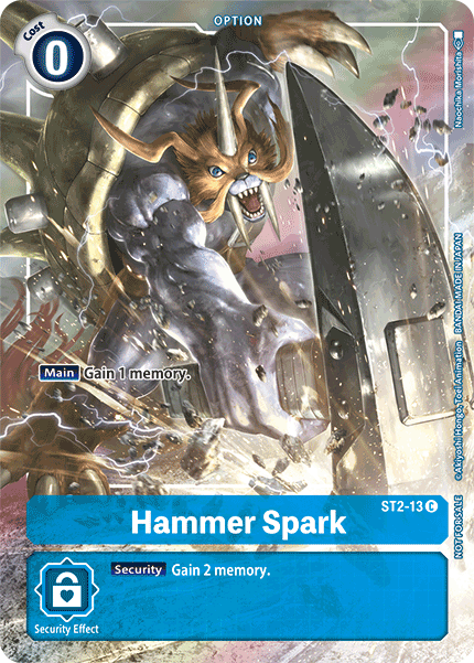 Hammer Spark [ST2-13] (Tamer's Evolution Box) [Starter Deck: Cocytus Blue Promos] | Black Swamp Games