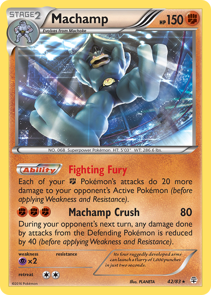 Machamp (42/83) [XY: Generations] | Black Swamp Games