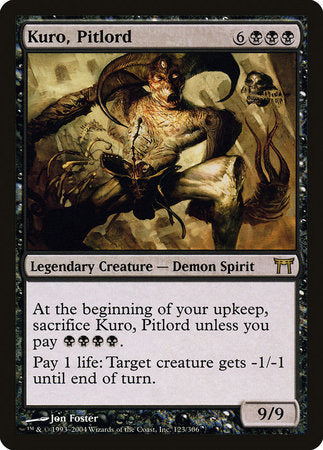 Kuro, Pitlord [Champions of Kamigawa] | Black Swamp Games