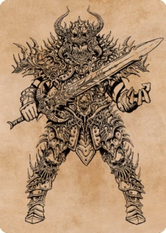 Sarevok, Deathbringer Art Card [Commander Legends: Battle for Baldur's Gate Art Series] | Black Swamp Games