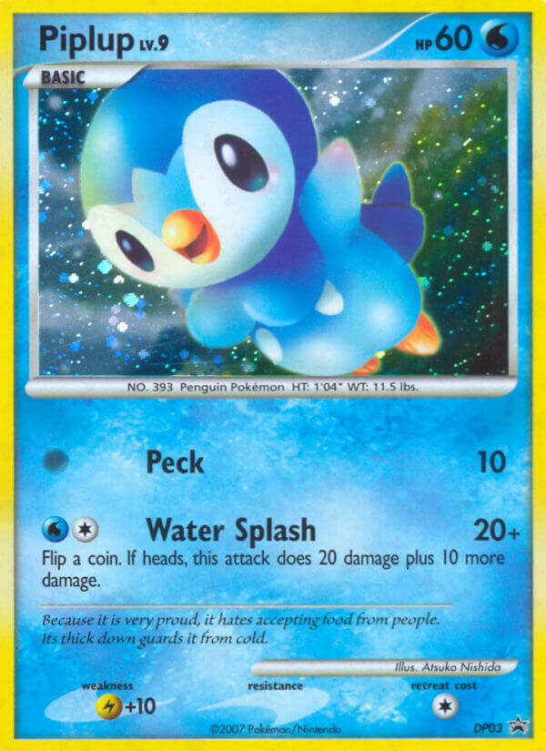 Piplup (DP03) [Diamond & Pearl: Black Star Promos] | Black Swamp Games