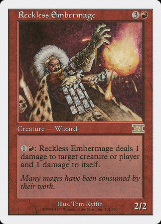 Reckless Embermage [Classic Sixth Edition] | Black Swamp Games