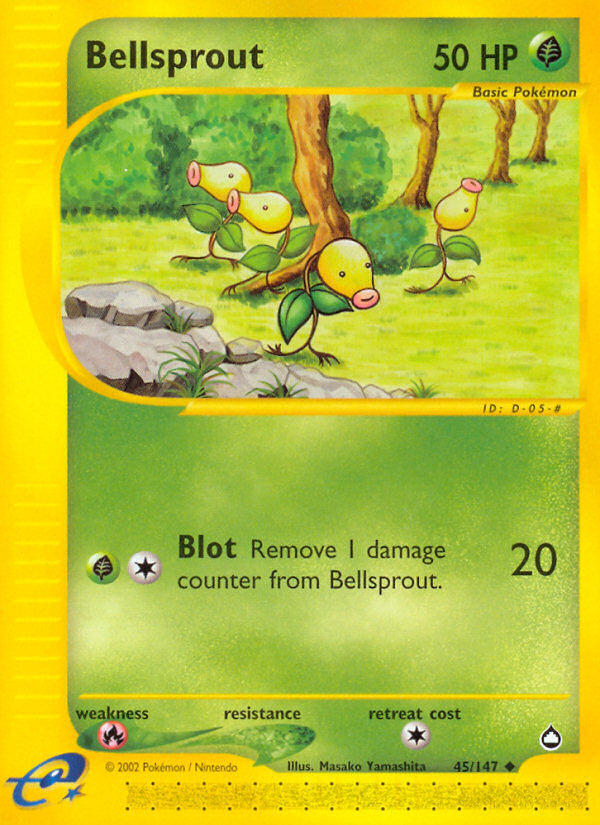 Bellsprout (45/147) [Aquapolis] | Black Swamp Games