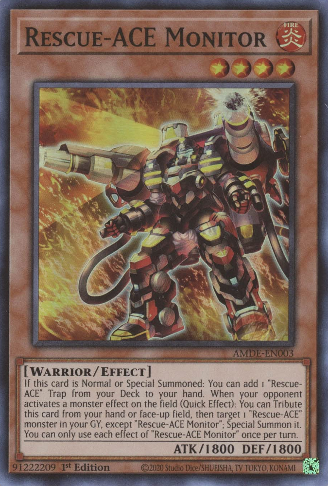 Rescue-ACE Monitor [AMDE-EN003] Super Rare | Black Swamp Games