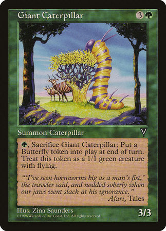 Giant Caterpillar [Visions] | Black Swamp Games
