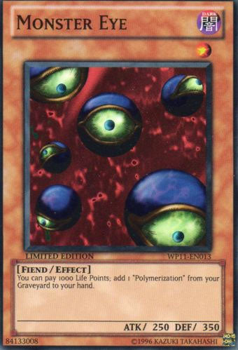 Monster Eye [WP11-EN013] Super Rare | Black Swamp Games