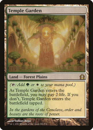 Temple Garden [Return to Ravnica] | Black Swamp Games