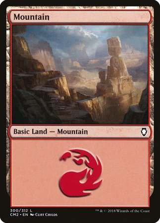 Mountain (300) [Commander Anthology Volume II] | Black Swamp Games