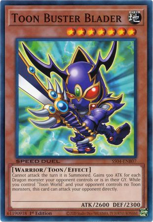 Toon Buster Blader [SS04-ENB07] Common | Black Swamp Games