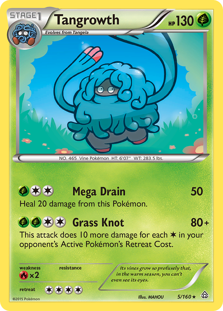 Tangrowth (5/160) [XY: Primal Clash] | Black Swamp Games