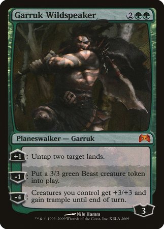 Garruk Wildspeaker [Duels of the Planeswalkers Promos 2009] | Black Swamp Games