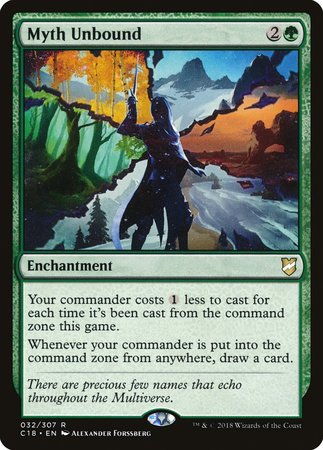 Myth Unbound [Commander 2018] | Black Swamp Games