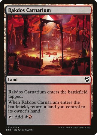 Rakdos Carnarium [Commander 2018] | Black Swamp Games