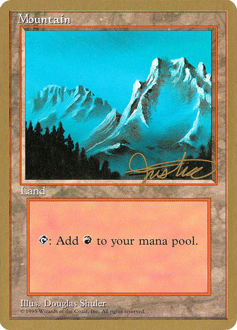 Mountain (mlp344) (Mark Le Pine) [World Championship Decks 1999]