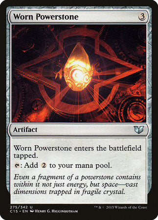 Worn Powerstone [Commander 2015] | Black Swamp Games