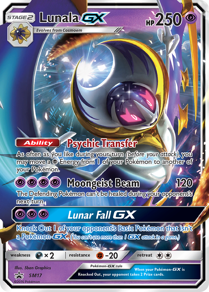 Lunala GX (SM17) [Sun & Moon: Black Star Promos] | Black Swamp Games