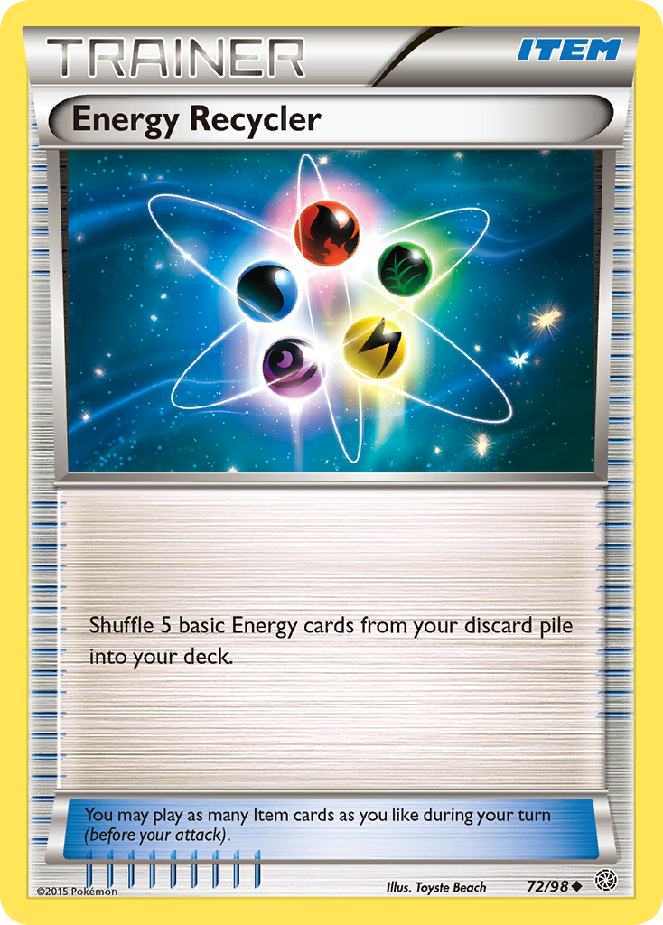 Energy Recycler (72/98) [XY: Ancient Origins] | Black Swamp Games