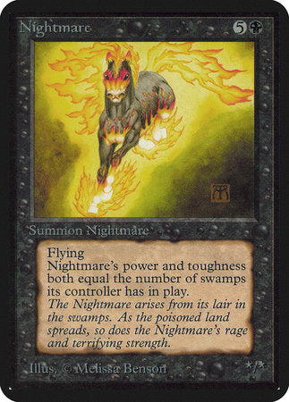 Nightmare [Limited Edition Alpha] | Black Swamp Games