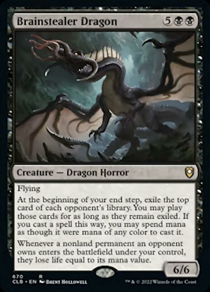 Brainstealer Dragon [Commander Legends: Battle for Baldur's Gate] | Black Swamp Games