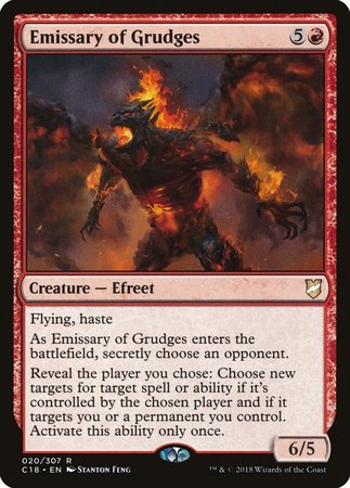 Emissary of Grudges [Commander 2018] | Black Swamp Games