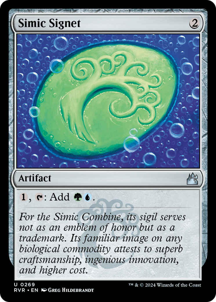 Simic Signet [Ravnica Remastered] | Black Swamp Games