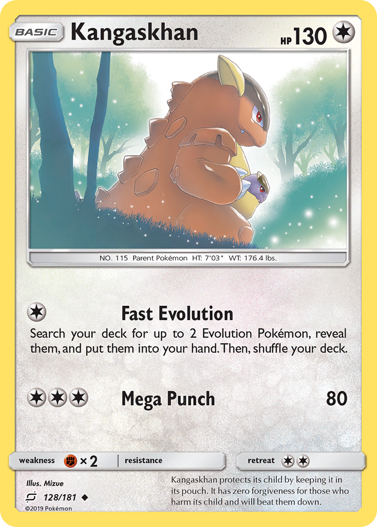 Kangaskhan (128/181) [Sun & Moon: Team Up] | Black Swamp Games