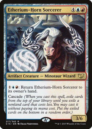 Etherium-Horn Sorcerer [Commander 2015] | Black Swamp Games