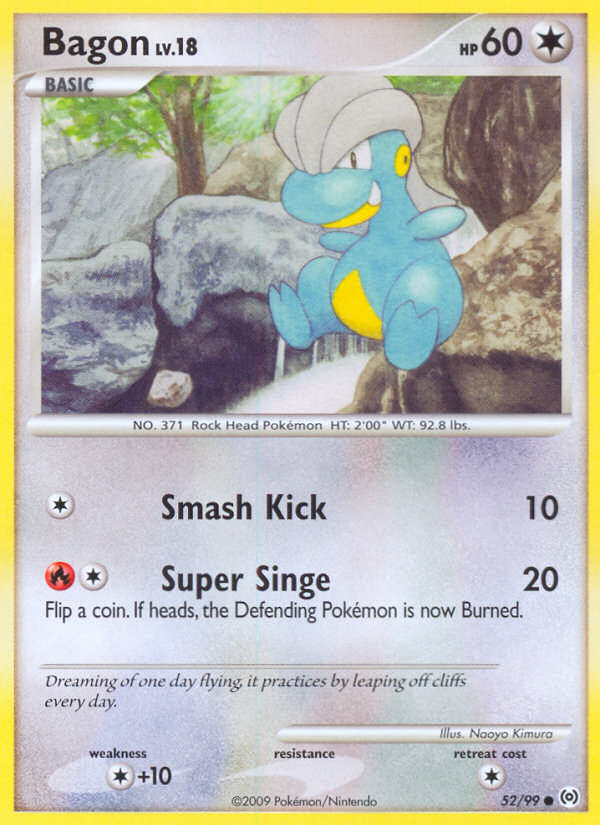 Bagon (52/99) [Platinum: Arceus] | Black Swamp Games