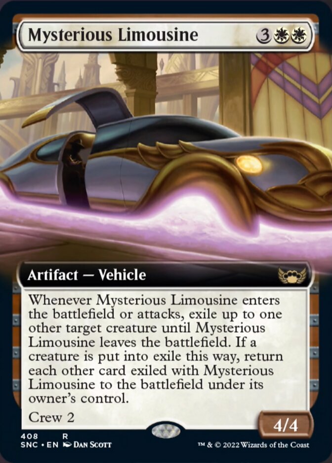 Mysterious Limousine (Extended Art) [Streets of New Capenna] | Black Swamp Games