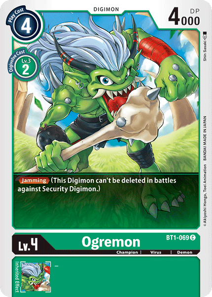 Ogremon [BT1-069] [Release Special Booster Ver.1.0] | Black Swamp Games